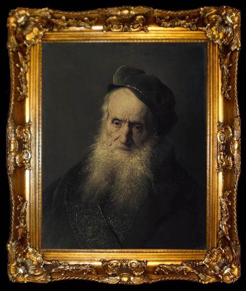 framed  Jan lievens Study of an Old Man, ta009-2